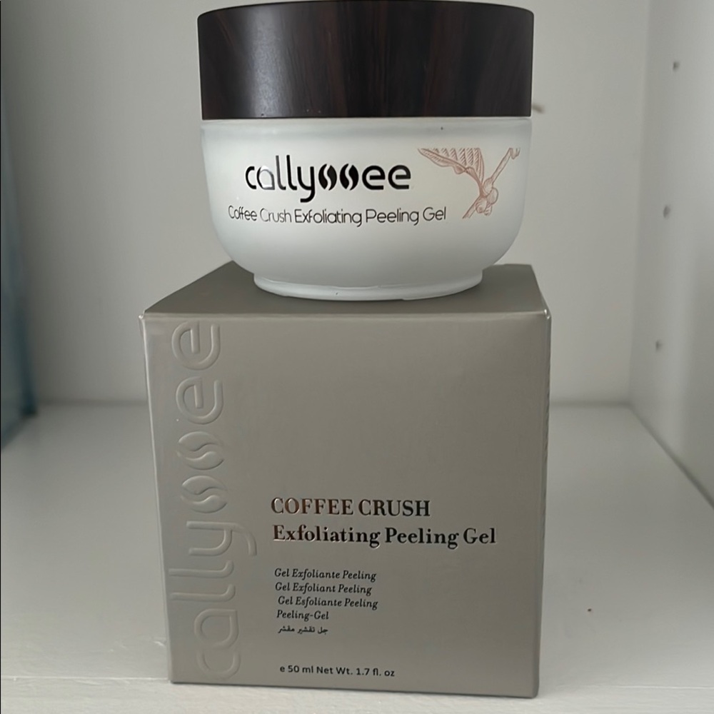 Callysse Coffee Crush Exfoliating Peeling Gel NIB